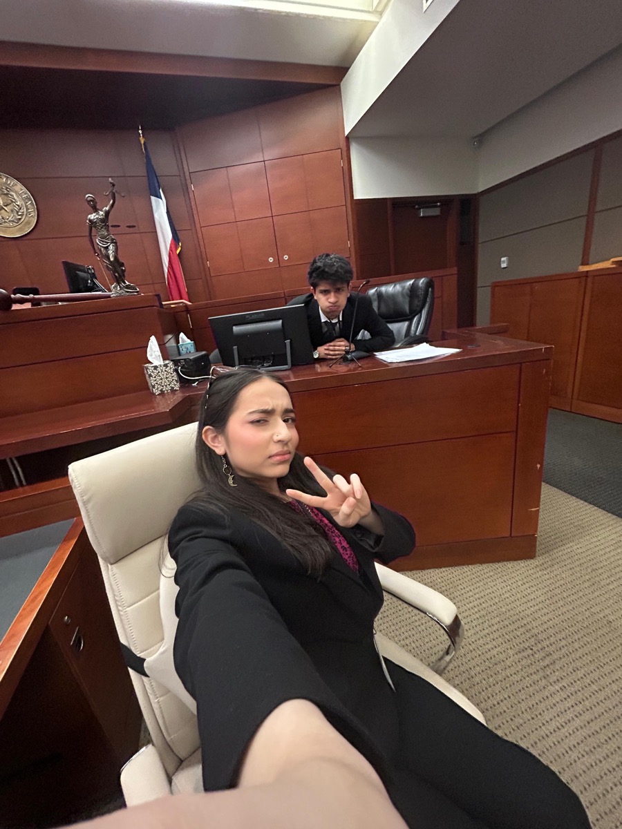 In the courtroom